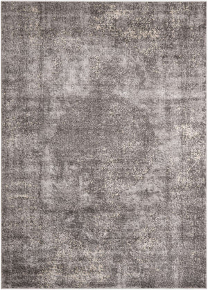 Gray 7' 10 x 11' Portland Rectangle Area Rug 85% Polypropylene & 15% Polyester Vintage Distressed Traditional Carpet for Home Decor for Sale at Rug Engine