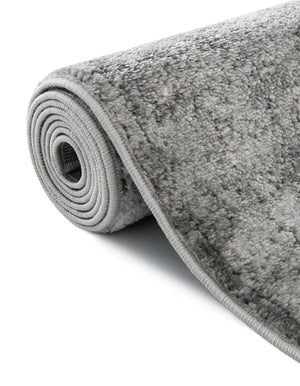 Gray 10' x 13' 1 Portland Rectangle Area Rug 85% Polypropylene & 15% Polyester Vintage Distressed Traditional Carpet for Home Decor for Sale at Rug Engine