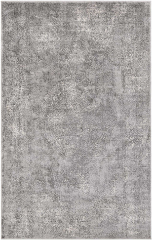 Gray 5' 3 x 8' Portland Rectangle Area Rug 85% Polypropylene & 15% Polyester Vintage Distressed Traditional Carpet for Home Decor for Sale at Rug Engine