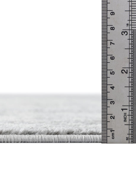 Gray 4' 1 x 4' 1 Portland Round Area Rug 85% Polypropylene & 15% Polyester Vintage Distressed Traditional Carpet for Home Decor for Sale at Rug Engine