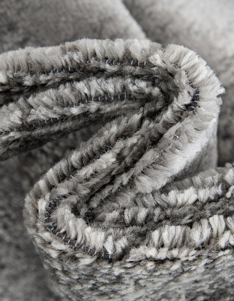 Gray 4' 1 x 4' 1 Portland Round Area Rug 85% Polypropylene & 15% Polyester Vintage Distressed Traditional Carpet for Home Decor for Sale at Rug Engine