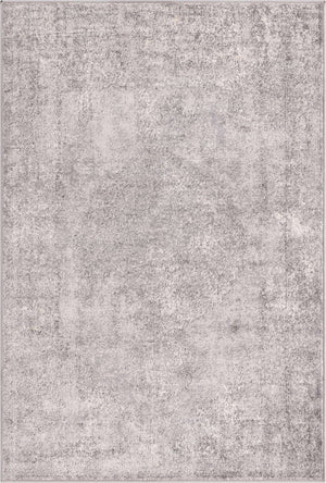 Gray 4' 1 x 6' 1 Portland Rectangle Area Rug 85% Polypropylene & 15% Polyester Vintage Distressed Traditional Carpet for Home Decor for Sale at Rug Engine