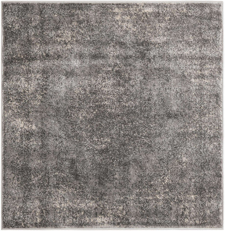 Gray 4' 1 x 4' 1 Portland Square Area Rug 85% Polypropylene & 15% Polyester Vintage Distressed Traditional Carpet for Home Decor for Sale at Rug Engine
