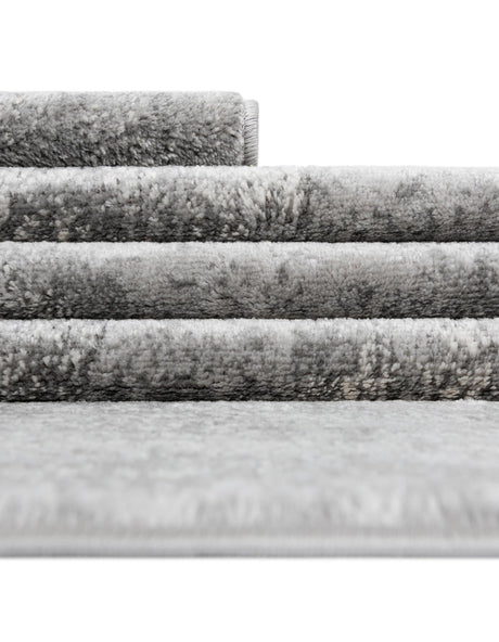 Gray 2' x 7' 1 Portland Runner Area Rug 85% Polypropylene & 15% Polyester Vintage Distressed Traditional Carpet for Home Decor for Sale at Rug Engine