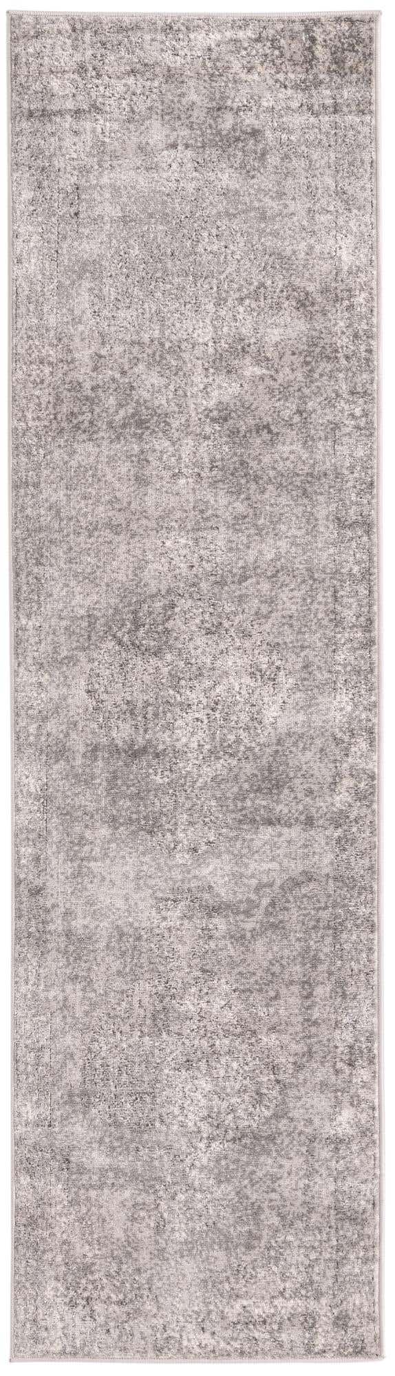 Gray 2' x 8' Portland Runner Area Rug 85% Polypropylene & 15% Polyester Vintage Distressed Traditional Carpet for Home Decor for Sale at Rug Engine