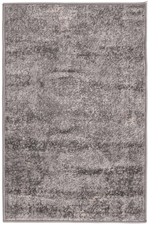 Gray 2' 2 x 3' 1 Portland Rectangle Area Rug 85% Polypropylene & 15% Polyester Vintage Distressed Traditional Carpet for Home Decor for Sale at Rug Engine
