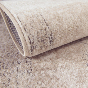 Ivory 2' 2 x 3' 1 Portland Rectangle Area Rug 85% Polypropylene & 15% Polyester Vintage Distressed Traditional Carpet for Home Decor for Sale at Rug Engine