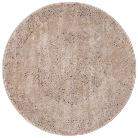 Ivory 3' 1 x 3' 1 Portland Round Area Rug 85% Polypropylene & 15% Polyester Vintage Distressed Traditional Carpet for Home Decor for Sale at Rug Engine