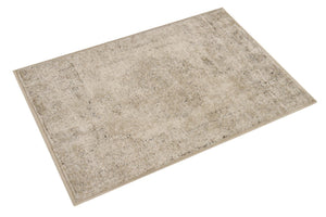 Ivory 2' 2 x 3' 1 Portland Rectangle Area Rug 85% Polypropylene & 15% Polyester Vintage Distressed Traditional Carpet for Home Decor for Sale at Rug Engine