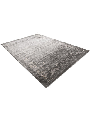 Gray 7' 10 x 11' Portland Rectangle Area Rug 85% Polypropylene & 15% Polyester Vintage Distressed Traditional Carpet for Home Decor for Sale at Rug Engine