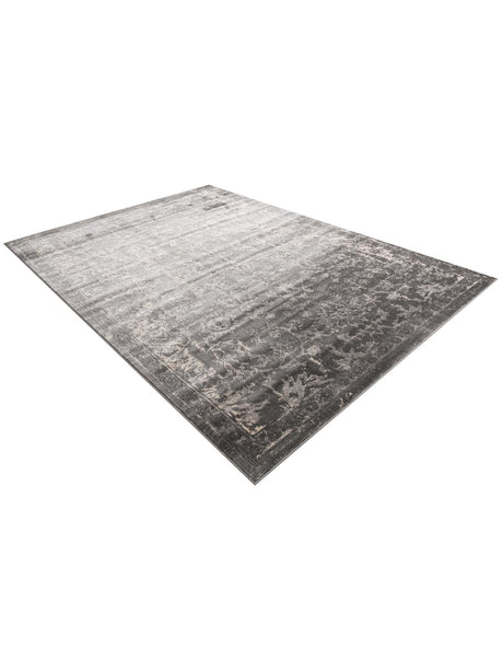 Gray 7' 10 x 11' Portland Rectangle Area Rug 85% Polypropylene & 15% Polyester Vintage Distressed Traditional Carpet for Home Decor for Sale at Rug Engine
