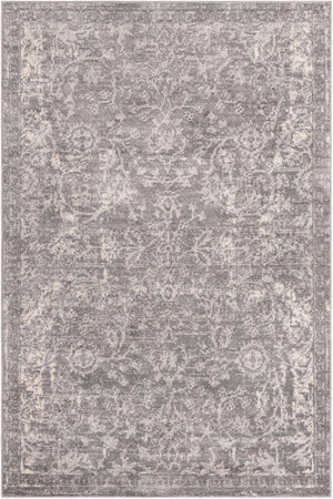 Gray 7' 1 x 10' Portland Rectangle Area Rug 85% Polypropylene & 15% Polyester Vintage Distressed Traditional Carpet for Home Decor for Sale at Rug Engine