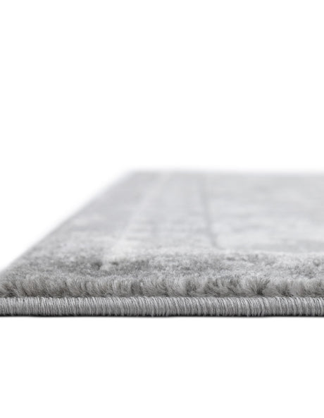 Gray 6' 1 x 9' Portland Rectangle Area Rug 85% Polypropylene & 15% Polyester Vintage Distressed Traditional Carpet for Home Decor for Sale at Rug Engine