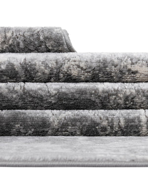 Gray 6' 1 x 9' Portland Rectangle Area Rug 85% Polypropylene & 15% Polyester Vintage Distressed Traditional Carpet for Home Decor for Sale at Rug Engine