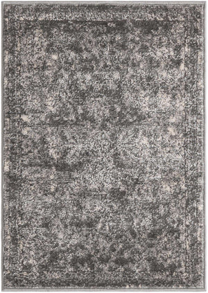 Gray 2' 2 x 3' 1 Portland Rectangle Area Rug 85% Polypropylene & 15% Polyester Vintage Distressed Traditional Carpet for Home Decor for Sale at Rug Engine
