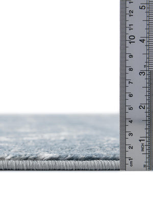 Blue 2' x 7' 1 Portland Runner Area Rug 85% Polypropylene & 15% Polyester Vintage Distressed Traditional Carpet for Home Decor for Sale at Rug Engine