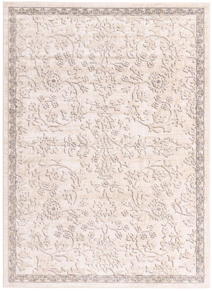 Ivory 7' 1 x 10' Portland Rectangle Area Rug 85% Polypropylene & 15% Polyester Vintage Distressed Traditional Carpet for Home Decor for Sale at Rug Engine