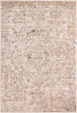 Beige 4' 1 x 6' 1 Portland Rectangle Area Rug 85% Polypropylene & 15% Polyester Vintage Distressed Traditional Carpet for Home Decor for Sale at Rug Engine