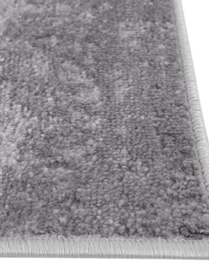 Gray 4' 1 x 4' 1 Portland Square Area Rug 85% Polypropylene & 15% Polyester Vintage Distressed Traditional Carpet for Home Decor for Sale at Rug Engine