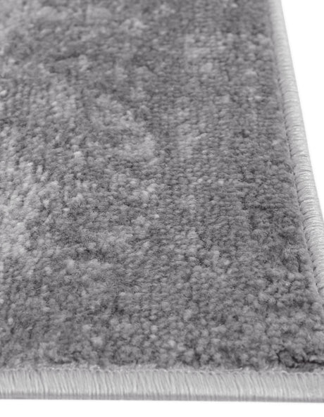 Gray 4' 1 x 4' 1 Portland Square Area Rug 85% Polypropylene & 15% Polyester Vintage Distressed Traditional Carpet for Home Decor for Sale at Rug Engine
