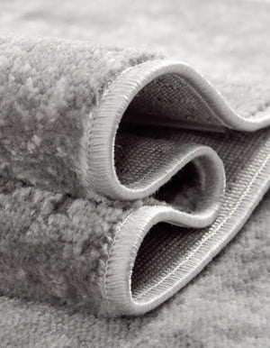 Gray 4' 1 x 4' 1 Portland Square Area Rug 85% Polypropylene & 15% Polyester Vintage Distressed Traditional Carpet for Home Decor for Sale at Rug Engine