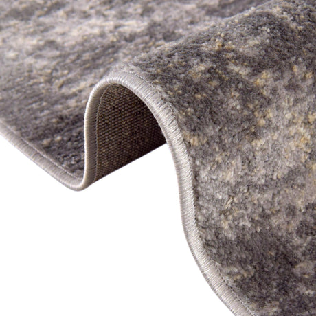 Gray 7' 10 x 11' Portland Rectangle Area Rug 85% Polypropylene & 15% Polyester Vintage Distressed Traditional Carpet for Home Decor for Sale at Rug Engine