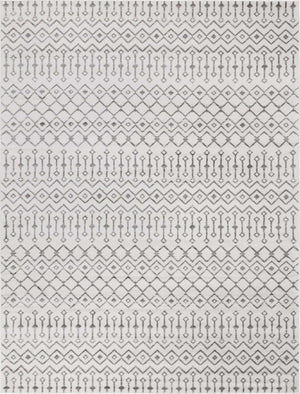 Ivory 10' x 13' 1 Moroccan Trellis Rectangle Area Rug