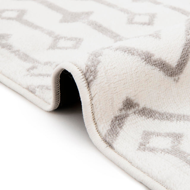 Ivory 2' x 3' 1 Moroccan Trellis Rectangle Area Rug