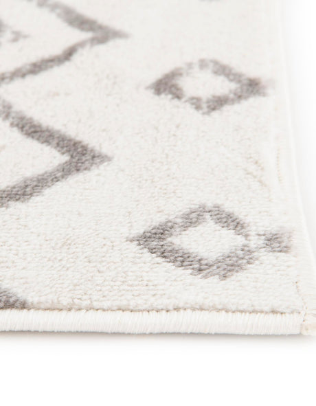 Ivory 2' x 3' 1 Moroccan Trellis Rectangle Area Rug 100% Polypropylene Easy Clean Geometric Traditional Carpet for Interior Design Home Decor for Sale at Rug Engine