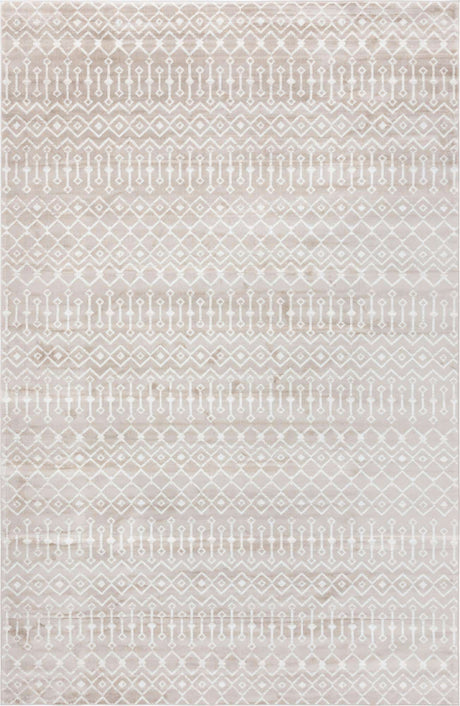 Beige 11' x 16' 5 Moroccan Trellis