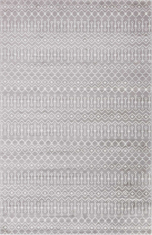 Light Gray 11' x 16' 5 Moroccan Trellis