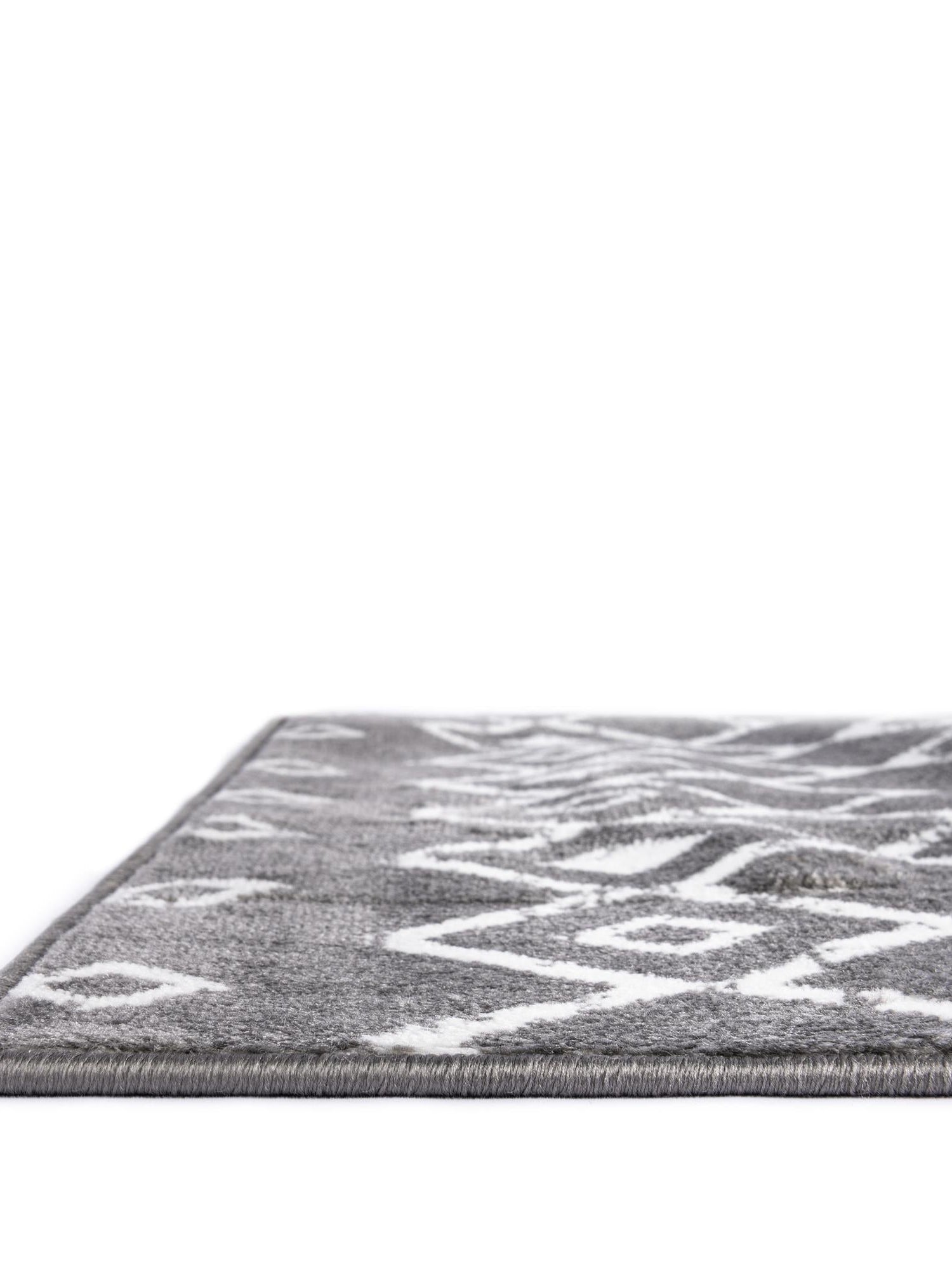 Light Gray 2' 6 x 8' 2 Moroccan Trellis Runner Area Rug 100% Polypropylene Easy Clean Geometric Traditional Carpet for Interior Design Home Decor for Sale at Rug Engine