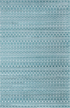 Turquoise 11' x 16' 5 Moroccan Trellis