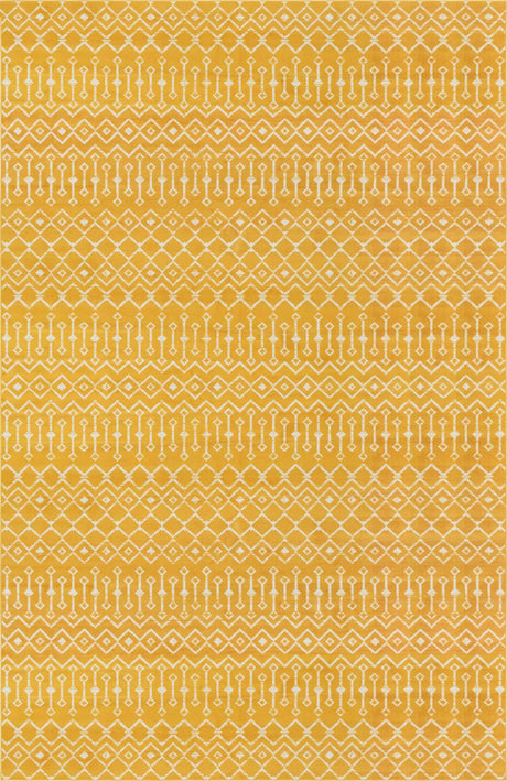 Yellow 11' x 16' 5 Moroccan Trellis
