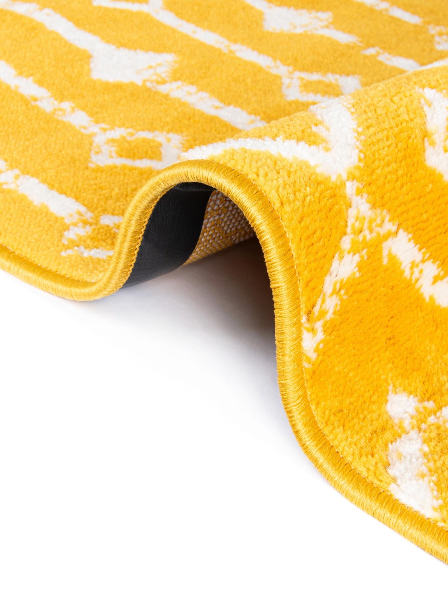 Yellow 10' x 10' Moroccan Trellis Square Area Rug 100% Polypropylene Easy Clean Geometric Traditional Carpet for Interior Design Home Decor for Sale at Rug Engine