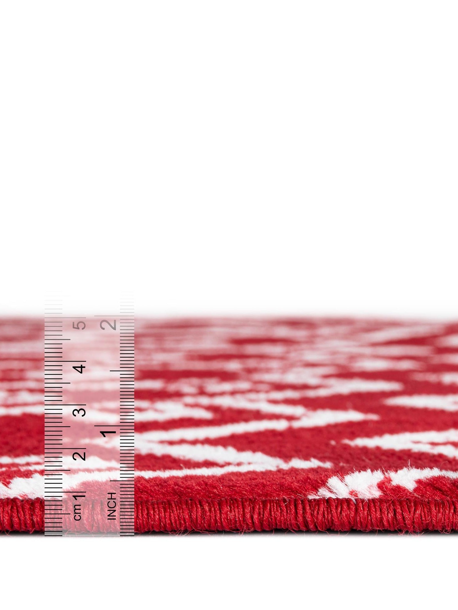 Red 7' 10 x 7' 10 Moroccan Trellis Square Area Rug 100% Polypropylene Easy Clean Geometric Traditional Carpet for Interior Design Home Decor for Sale at Rug Engine