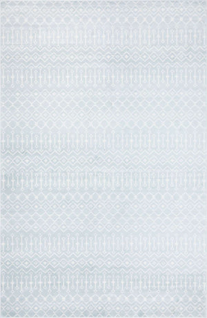 Light Blue 11' x 16' 5 Moroccan Trellis