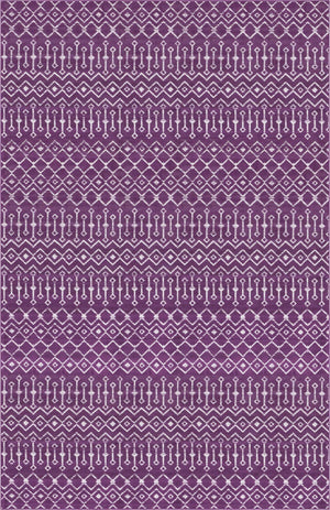Violet 11' x 16' 5 Moroccan Trellis