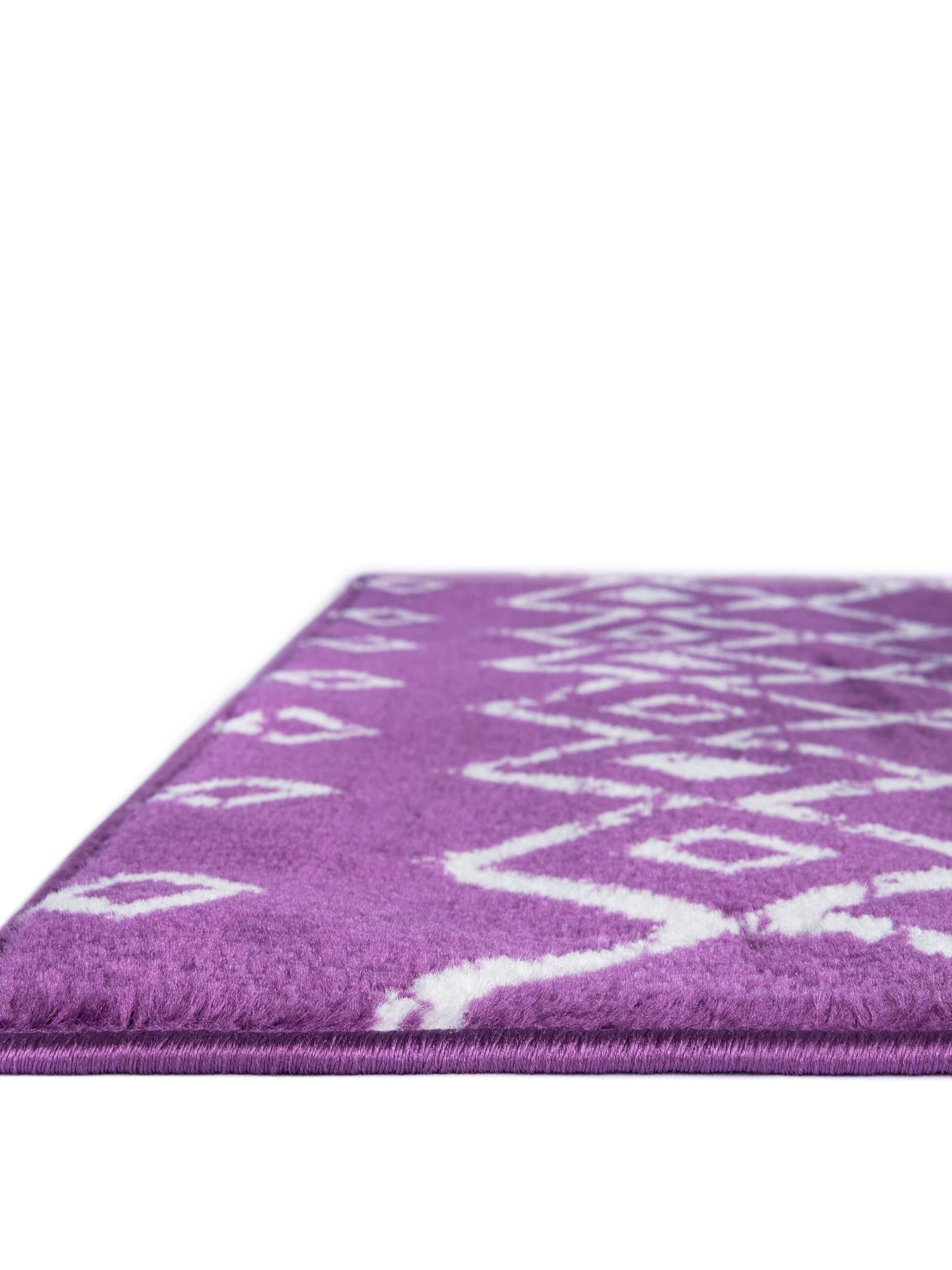 Violet 6' 1 x 6' 1 Moroccan Trellis Square Area Rug 100% Polypropylene Easy Clean Geometric Traditional Carpet for Interior Design Home Decor for Sale at Rug Engine
