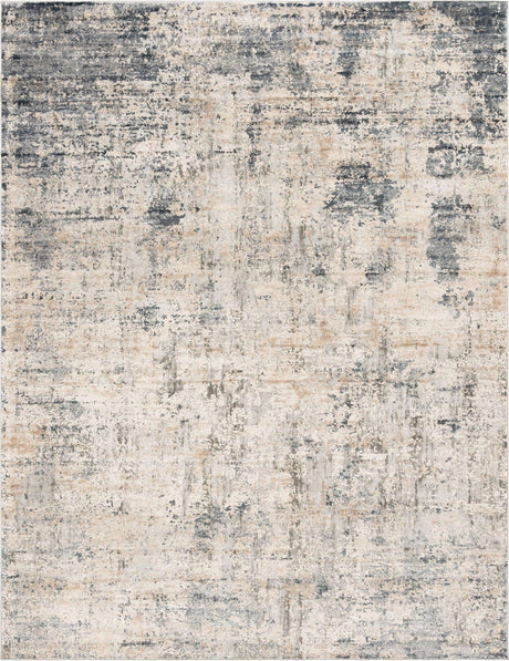 Cream 9' x 12' 2 Caspian Rectangle Area Rug 60% Polypropylene & 40% Polyester With Cotton Backing Modern Chic Carpet for Home Interior Design Decorating for Sale at Rug Engine