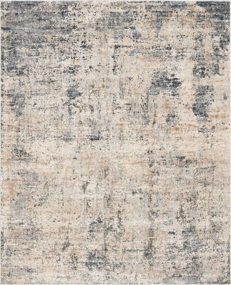 Cream 8' x 10' Caspian Rectangle Area Rug 60% Polypropylene & 40% Polyester With Cotton Backing Modern Chic Carpet for Home Interior Design Decorating for Sale at Rug Engine