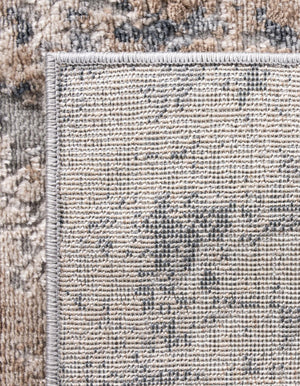 Cream 4' 1 x 6' 1 Caspian Rectangle Area Rug 60% Polypropylene & 40% Polyester With Cotton Backing Modern Chic Carpet for Home Interior Design Decorating for Sale at Rug Engine