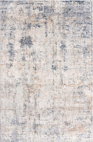 Cream 5' 1 x 8' Caspian Rectangle Area Rug 60% Polypropylene & 40% Polyester With Cotton Backing Modern Chic Carpet for Home Interior Design Decorating for Sale at Rug Engine