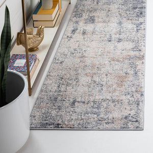 Cream 2' 2 x 6' 1 Caspian Runner Area Rug 60% Polypropylene & 40% Polyester With Cotton Backing Modern Chic Carpet for Home Interior Design Decorating for Sale at Rug Engine