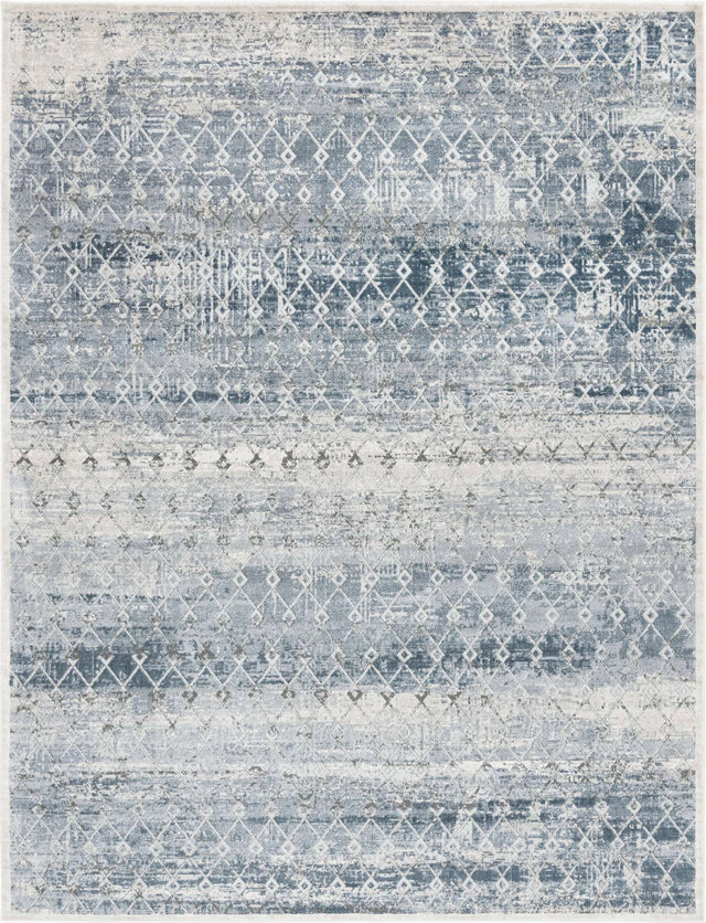 Gray 9' x 12' 2 Caspian Rectangle Area Rug 60% Polypropylene & 40% Polyester With Cotton Backing Modern Chic Carpet for Home Interior Design Decorating for Sale at Rug Engine