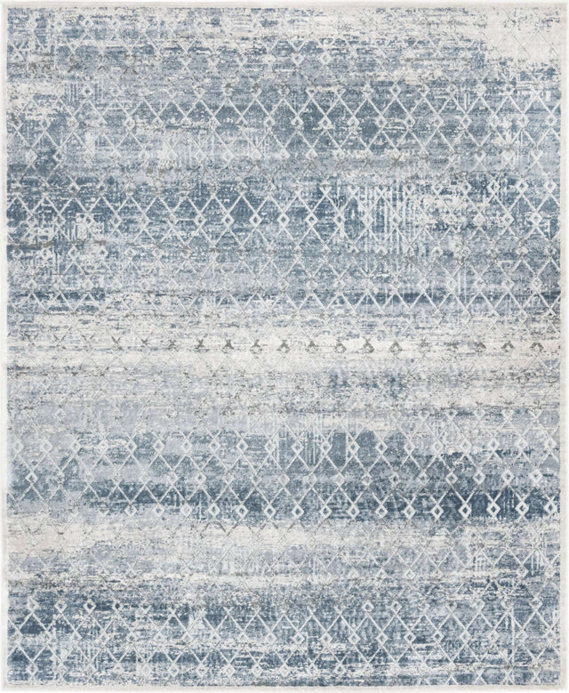 Gray 8' x 10' Caspian Rectangle Area Rug 60% Polypropylene & 40% Polyester With Cotton Backing Modern Chic Carpet for Home Interior Design Decorating for Sale at Rug Engine