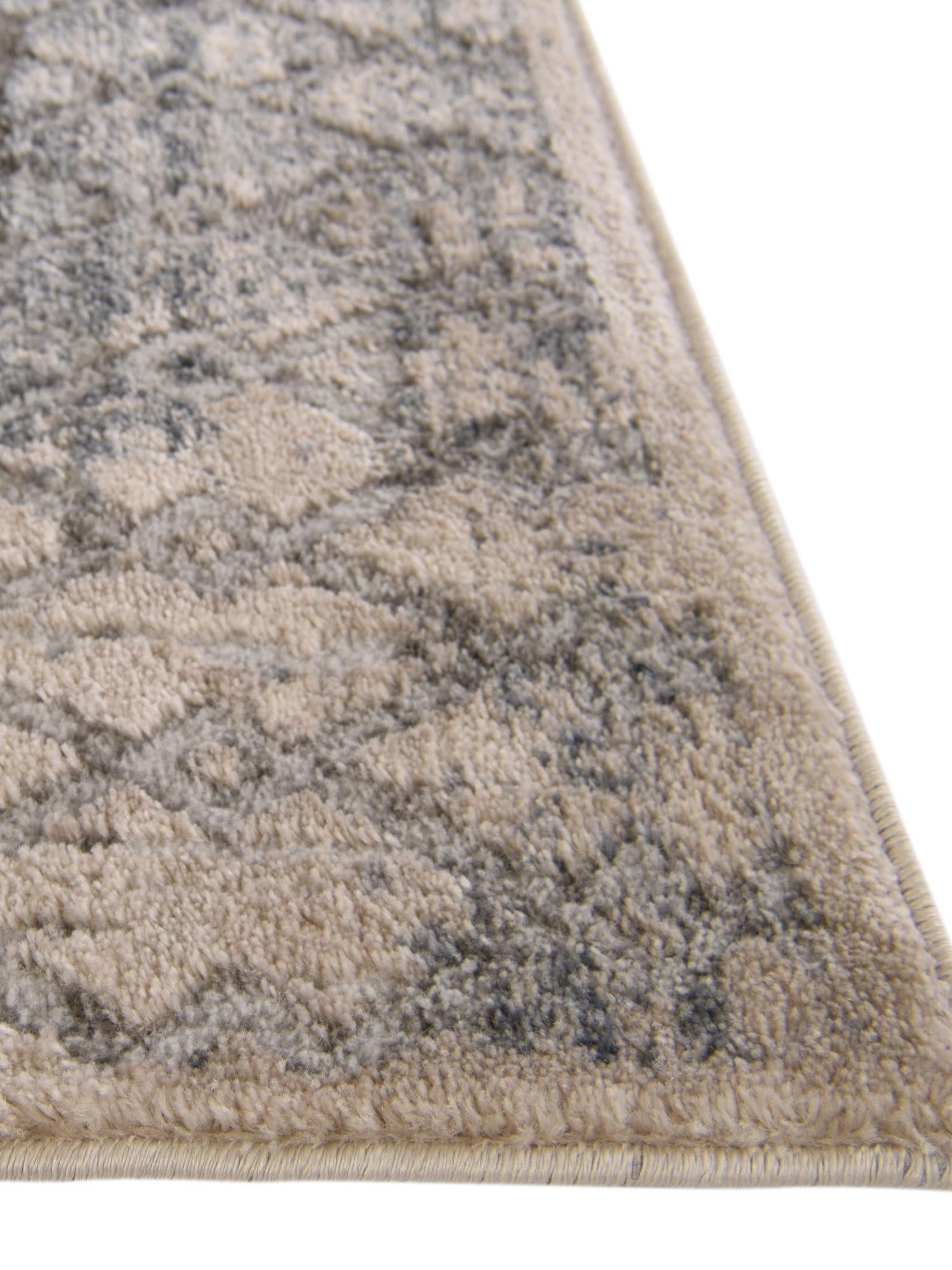 Gray 8' x 10' Caspian Rectangle Area Rug 60% Polypropylene & 40% Polyester With Cotton Backing Modern Chic Carpet for Home Interior Design Decorating for Sale at Rug Engine
