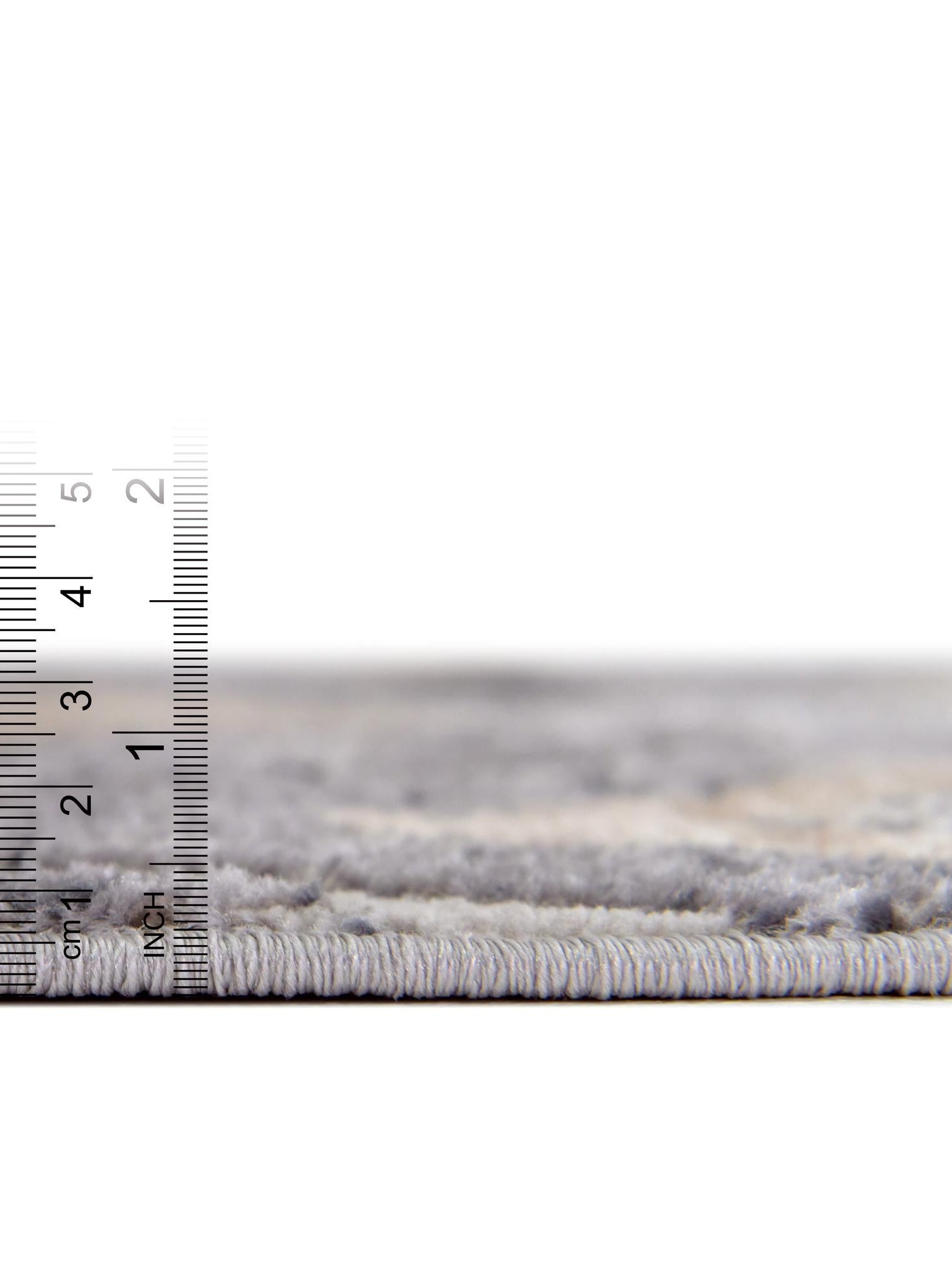 Gray Cream 2' x 3' 1 Caspian Rectangle Area Rug 60% Polypropylene & 40% Polyester With Cotton Backing Modern Chic Carpet for Home Interior Design Decorating for Sale at Rug Engine
