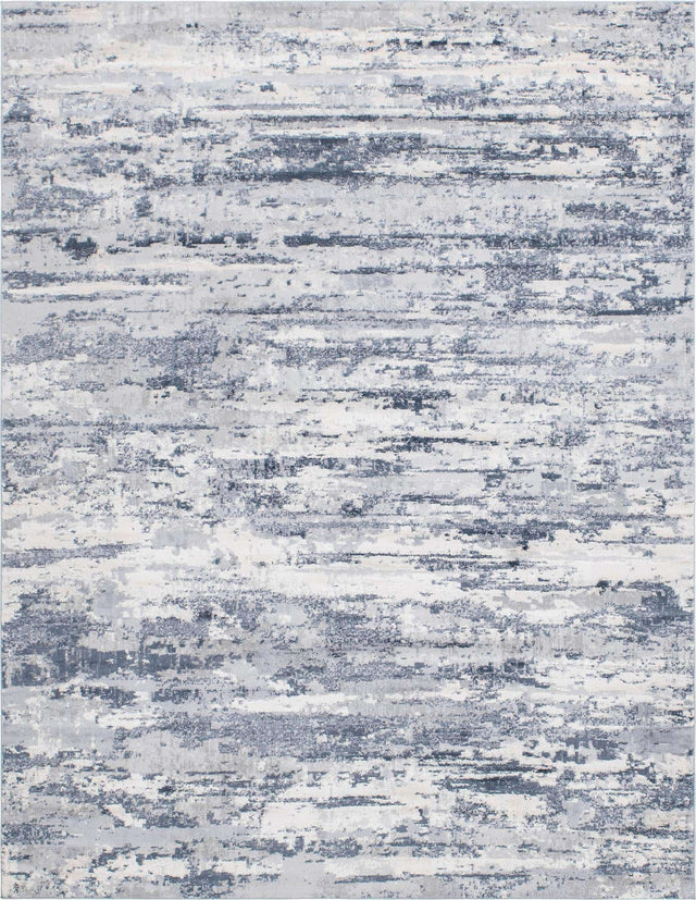 Gray 9' x 12' 2 Caspian Rectangle Area Rug 60% Polypropylene & 40% Polyester With Cotton Backing Modern Chic Carpet for Home Interior Design Decorating for Sale at Rug Engine