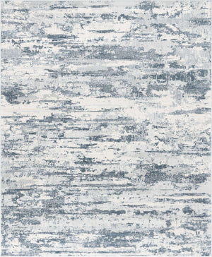 Gray 8' x 10' Caspian Rectangle Area Rug 60% Polypropylene & 40% Polyester With Cotton Backing Modern Chic Carpet for Home Interior Design Decorating for Sale at Rug Engine